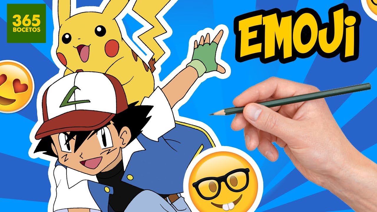 Cómo dibujar a Ash y Pikachu Pokémon