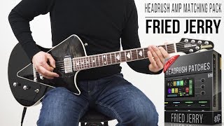 Friedman JJ100 Amp Matching Pack for Headrush Pedalboard & Gigboard | Rock Demo (Fried Jerry)