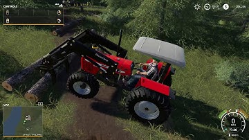 Starting a logging operation - (Fs19)