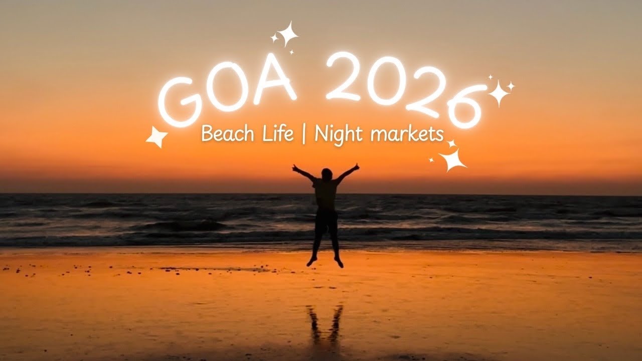 Beautiful Senset of GOA, Morjim Beach😍| Itinerary for goa | Arambol Night market me ye kya hua😱