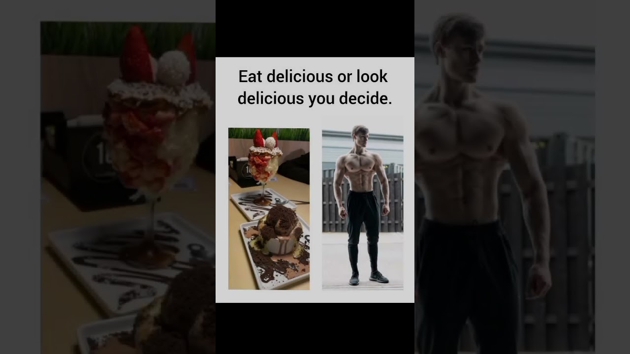 Eat delicious or look delicious you decide.