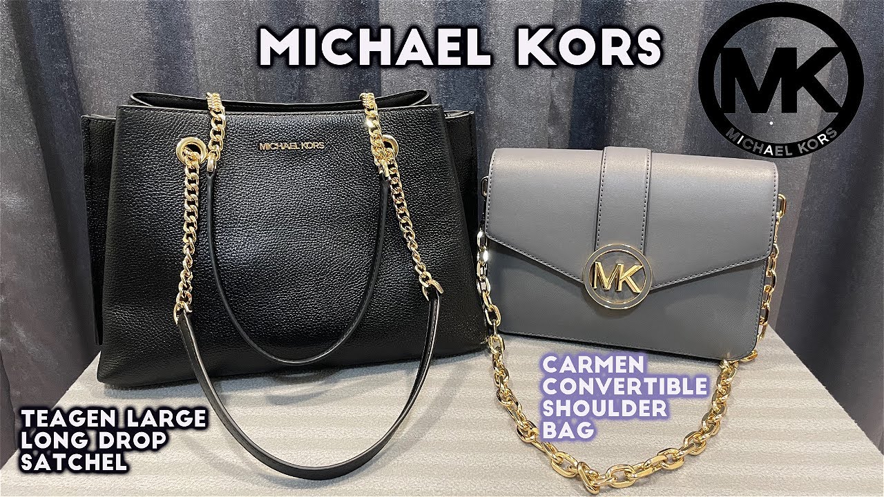 Michael Kors Carmen Convertible Shoulder Bag & Teagen Large Long