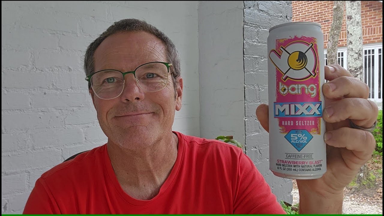 Beer Review, but not a beer review.  Bang Mixx Strawberry Blast.
