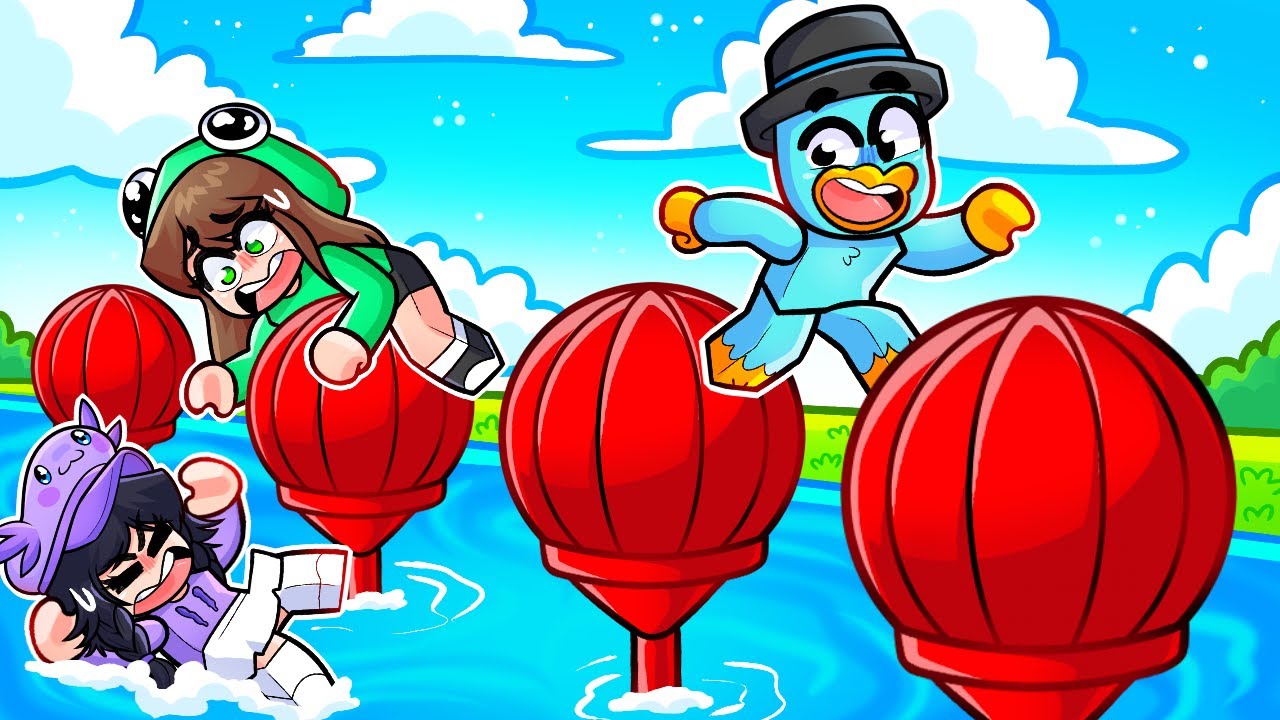 NO CAIGAS AL AGUA… (Roblox Ninja Warrior)