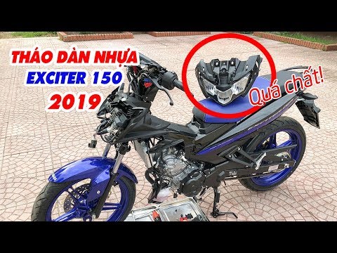 Video Tháo dàn áo Exciter 150 2019 ▶ Soi chi tiết Cực chất... - youtube