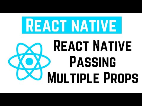 React Native Tutorial - React Native Passing Multiple Props