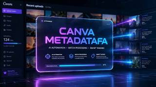 CANVA METADATAFA - The Ultimate AI Metadata Suite for Canva Contributors.