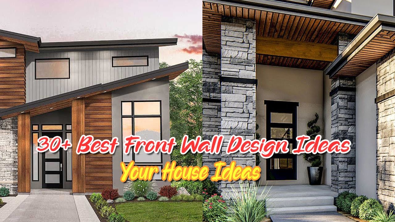 30+ Best Modern Front Wall Design Ideas | Interior Design - YouTube