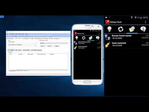 Install Netop Remote Control Guest & Host apps on Android