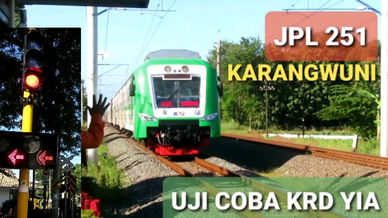 UJI COBA KRD YIA!! Ada Yang Baru di Jpl 251 Karangwuni, Wilis Papasan Dengan JR 205