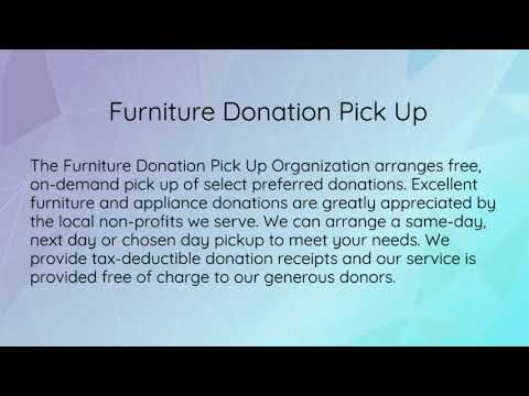 Donation Pick Up Youtube