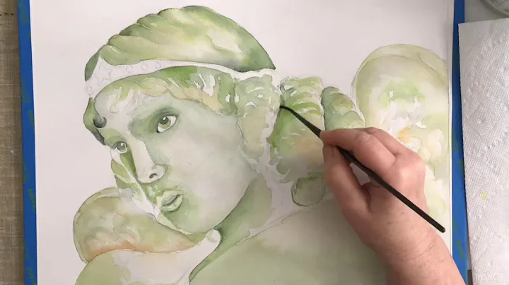 Watercolor Painting by Charlotte Mullich Angel in ...