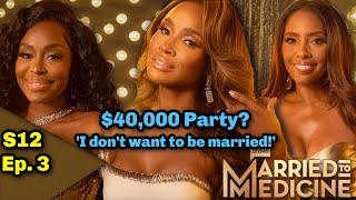 Simone Crashes OUT, Contessa's $40,000 Party | Married to Medicine Season 12 Episode 3 Review