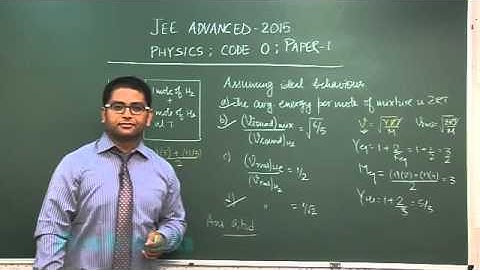 JEE-Advanced 2015 Paper-1 Solution-Physics Video [Q. 12-14] By Aakash