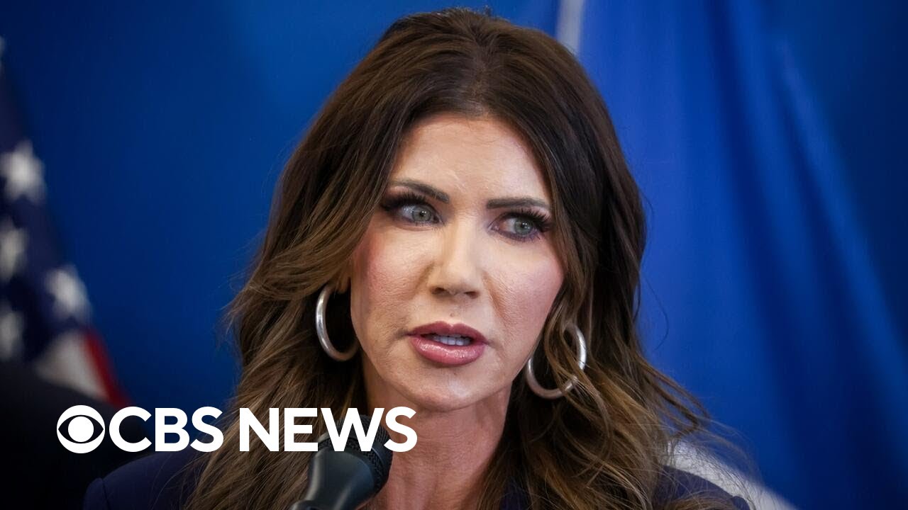 Examining early fallout from Trump's removal of Kristi Noem