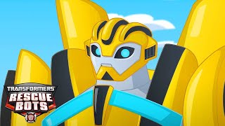 Bumblebee Crashes  | Transformers: Rescue Bots | Kids Cartoon | Transformers TV