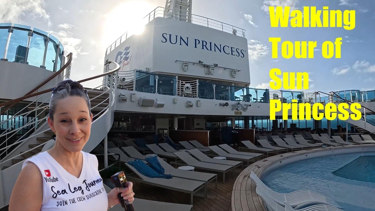 Sun Princess Every Public Area Full Narrated Tour!