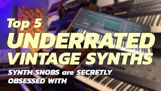 Top Five Underrated Vintage Synths Even Synth Snobs Love