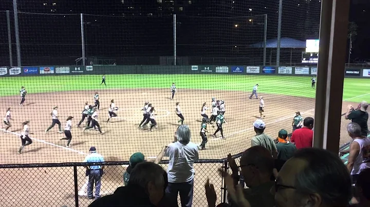 Hawaii Softball: Heather Morales' Walkoff Single T...