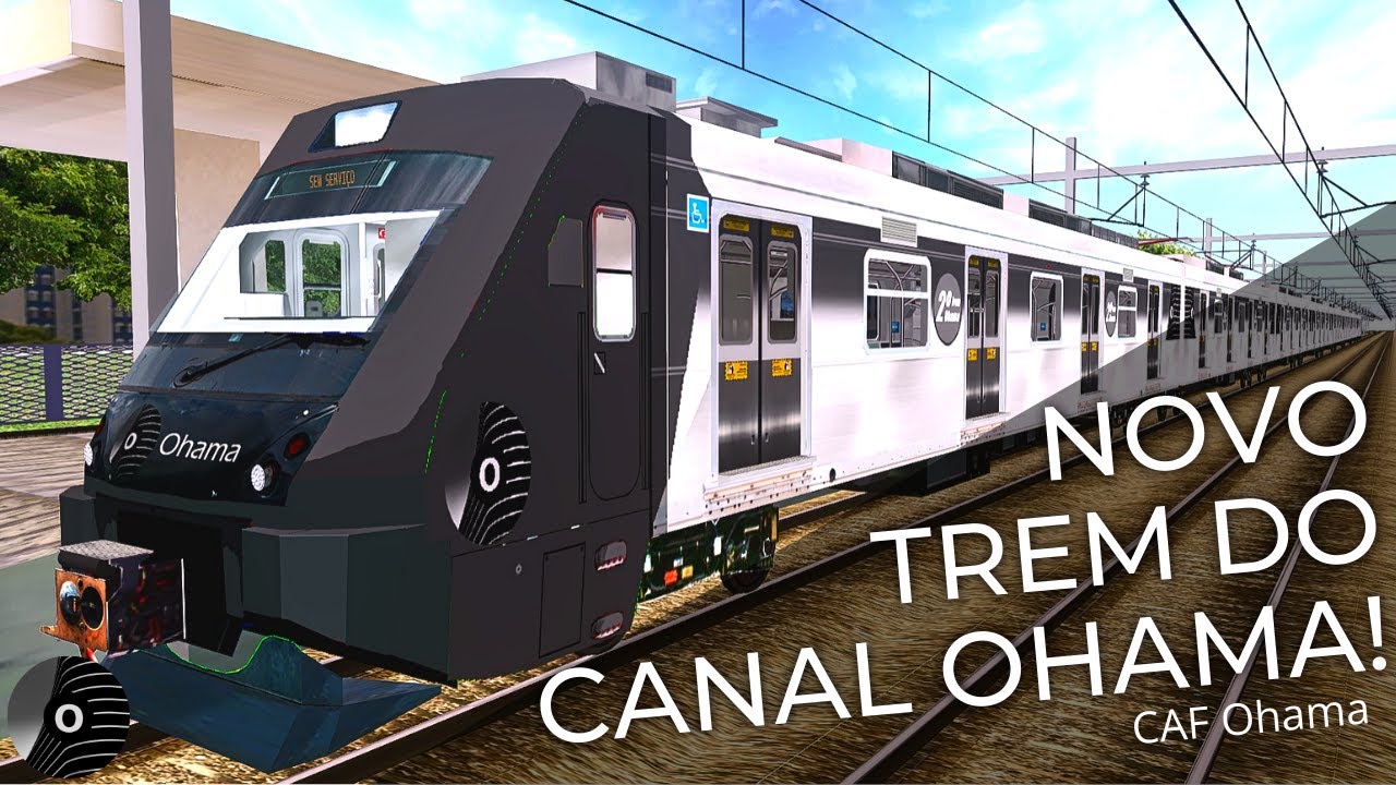 OpenBVE - DOM BOSCO x GUAIANASES COM O NOVO TREM DO CANAL! Linha 11 Coral
