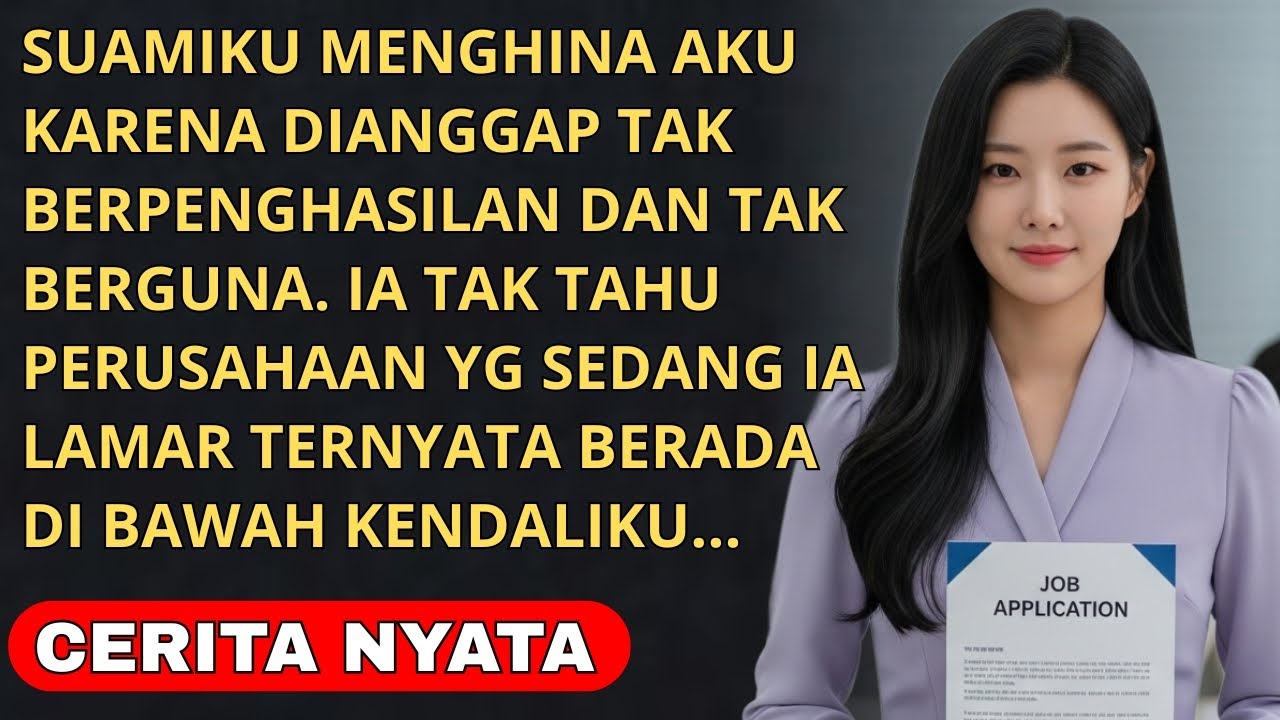 SUAMIKU MENGHINA AKU TAK BERPENGHASILAN – DIA TAK TAU PERUSAHAAN YANG DIA LAMAR TERNYATA..