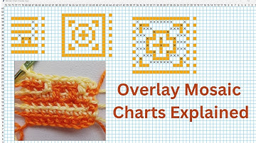 How Overlay Mosaic Crochet Charts Work