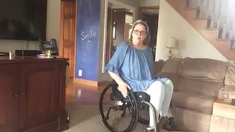 How Mrs. Siefert Takes Her Wheelchair Apart