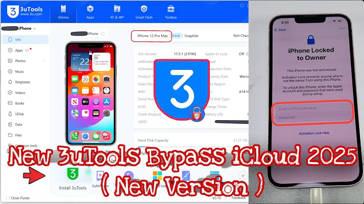 🔓 3uTools A12+ iCloud Unlock 2025 — Activation Lock Bypass, No Jailbreak! (100% SUCCESS)