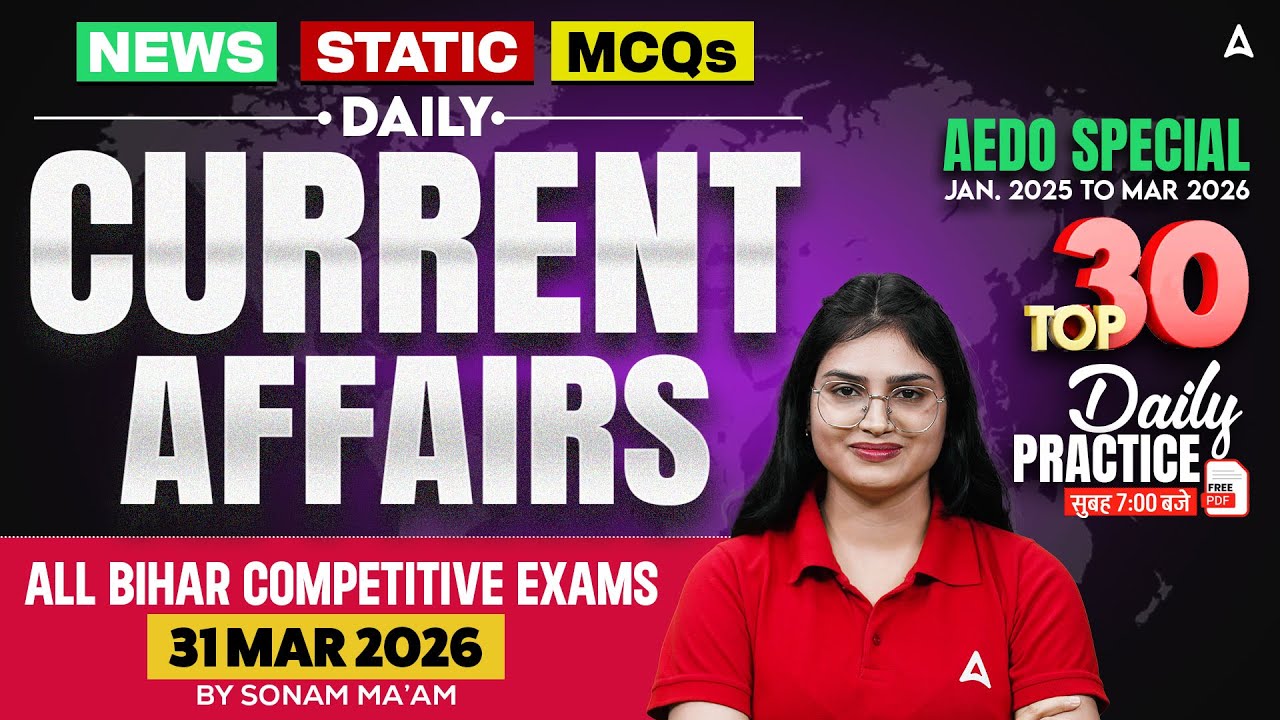 31st March Current Affairs 2026 | Current Affairs Today | Daily Current ...