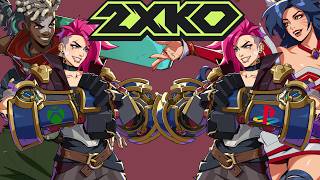 Teaming up with red in 2xko for the console launch