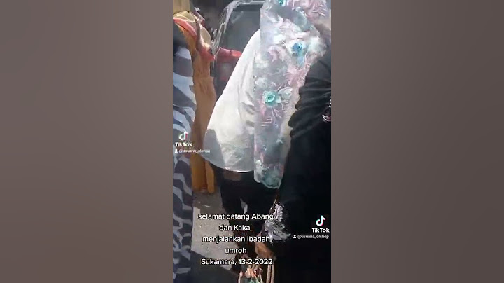 Acara menyambut  kedatangan dari ibadah umroh Abang dan kaka
