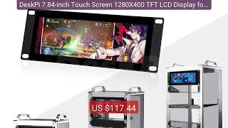 DeskPi 7.84-inch Touch Screen 1280X400 TFT LCD Display for 10 inch... — Best Deal 2026 | Shop Now!