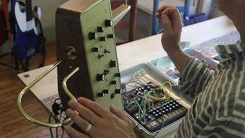 Claravox Centennial Theremin  - Day 1