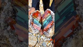 Amazing Fossil 🥰, Natural agate meets AI  #AIart #agate #gemstones #ai