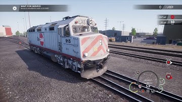 Train Sim World 2020 (PS4) Caltrain EMD F40PH Start Up