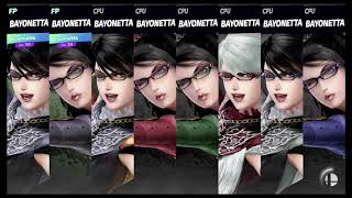 Super Smash Bros Ultimate Amiibo Fights – Request #15971 Bayonetta Frenzy