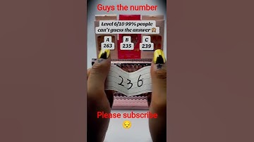 Can u guess the number 👀 #guess #game #challenges #timing #fyp