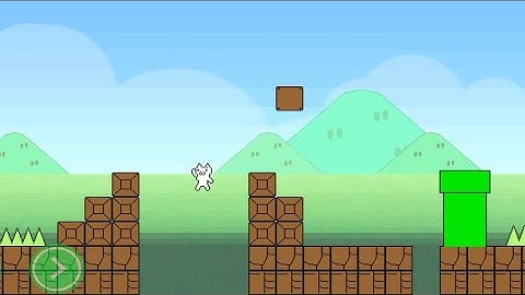 Perfect !! Syobon Action stage 1 | Cat Mario stage 1 | Super Cat World