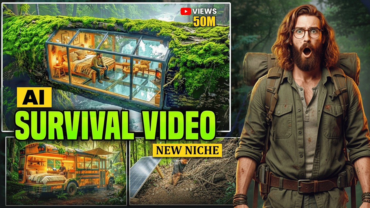 How to Create Jungle Survival AI ASMR Videos (FREE Tools Tutorial ...