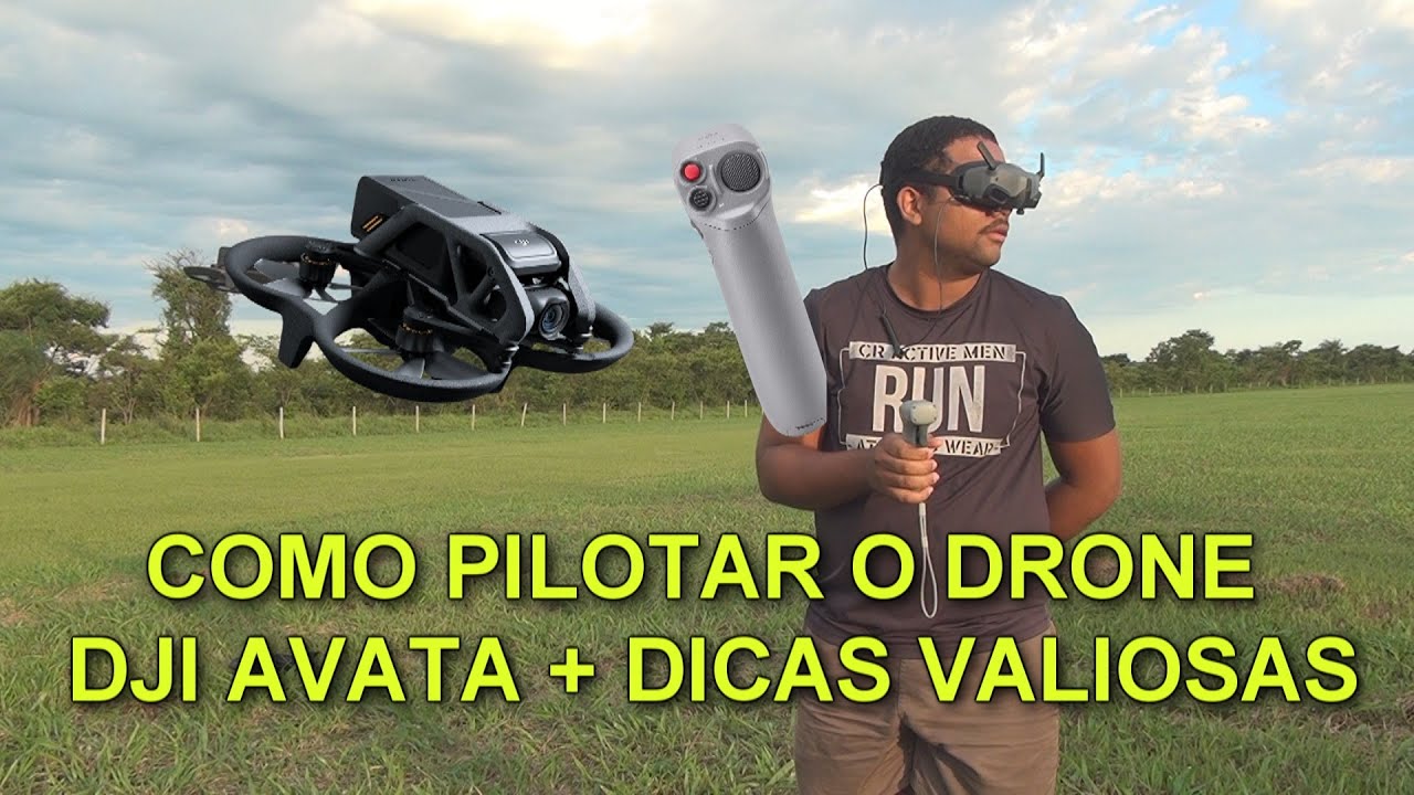 Como PILOTAR o Drone DJI AVATA + Dicas VALIOSAS 🚁🎮 