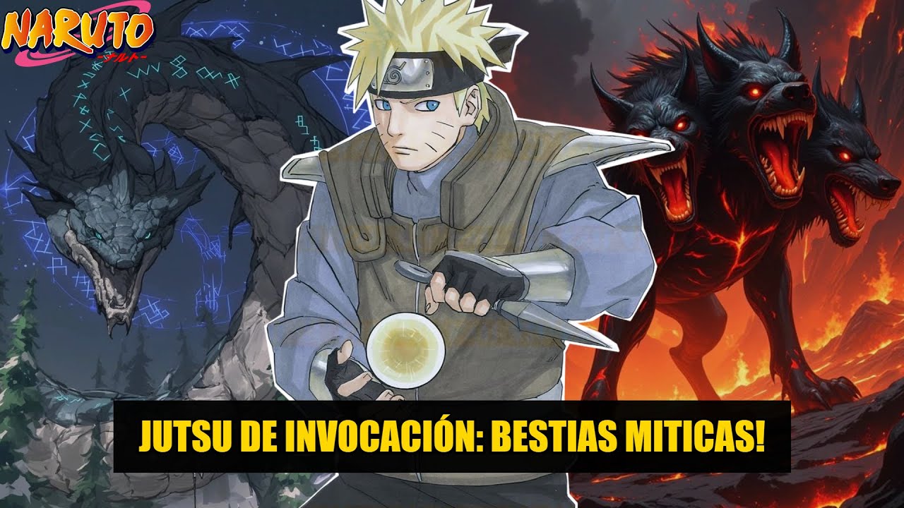 QHPS Naruto Invocaba A Jomungandr Y Cerbero Ademas De Otras Bestias Miticas Legendarias?