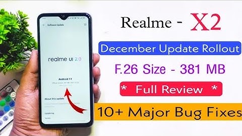 Realme X2 F.26 New Update Full Review ⚡| Ui 2.0 Android 11 Stable Update 🔥!!!