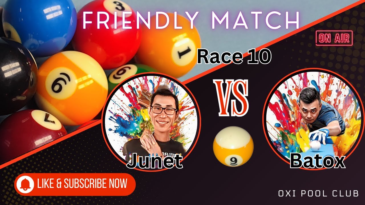 OXI POOL CLUB FRIENDLY MATCH |JUNET 10 - 9 BATOX