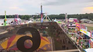Ferris Ride at the 2025 Rice County Fair in Faribault, Minnesota.