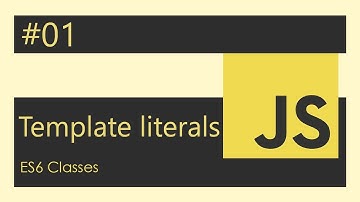 ES6 Bangla Tutorial #01 | Template literals in ES6 | JavaScript in Bangla 2022