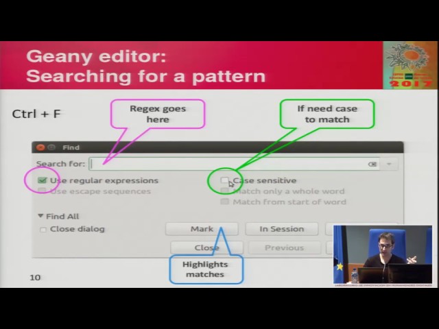 Manipulación de cadenas de texto escrita: Expresiones regulares