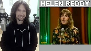 British guitarist analyses Helen Reddy's vast vocal talents in 1971