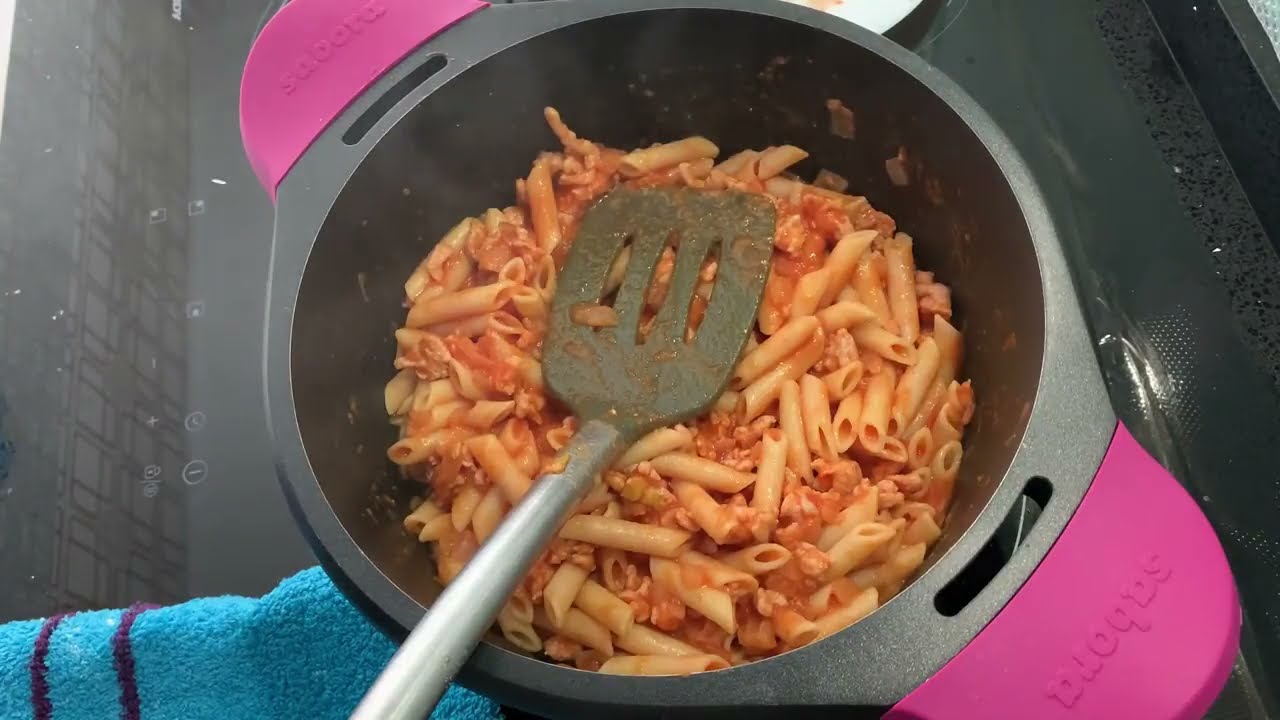 Cómo hacer macarrones con carne picada y tomate natural Riquísimos!!