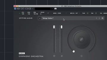 Mode switching in Spitfire Audio BBC Sympohy Orchestra