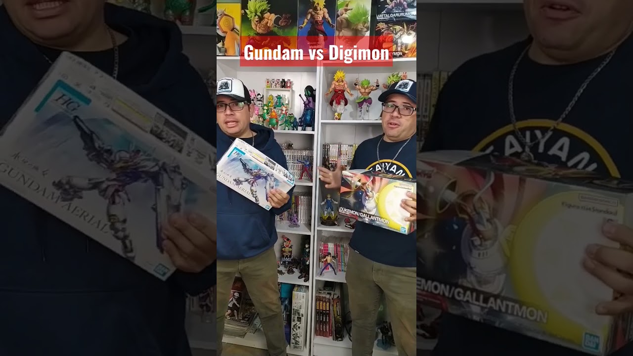 Gundam vs Digimon. 